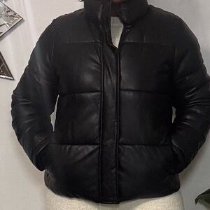 Marc New York Bomber Classic Black Puffer Jacket